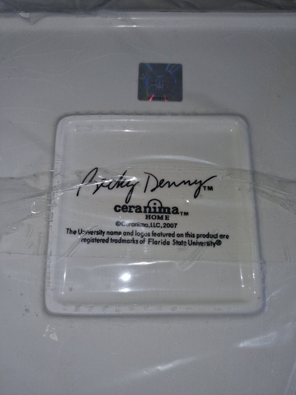 FSU Ceramic Platter - Picture 6 of 13